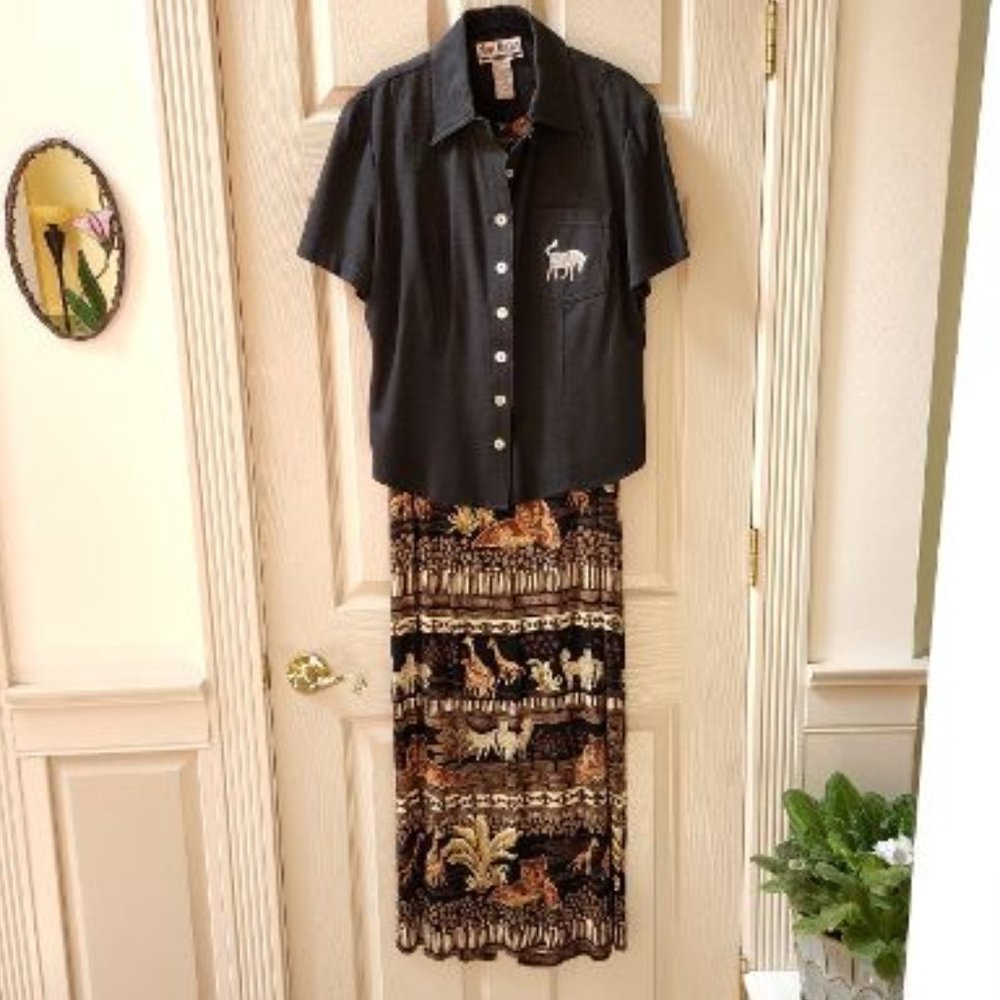 Sheri Martin New York Maxi Dress/Jacket